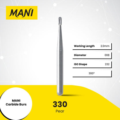 MANI Carbide Burs 25mm
