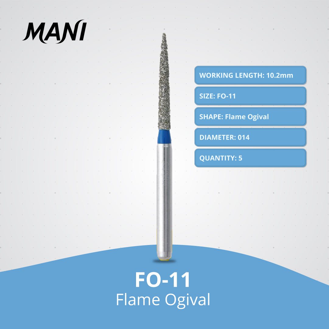 MANI Diamond Burs | FO Series