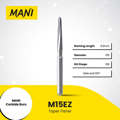 MANI 'Endo Safe-End' Carbide Bur - M15EZ